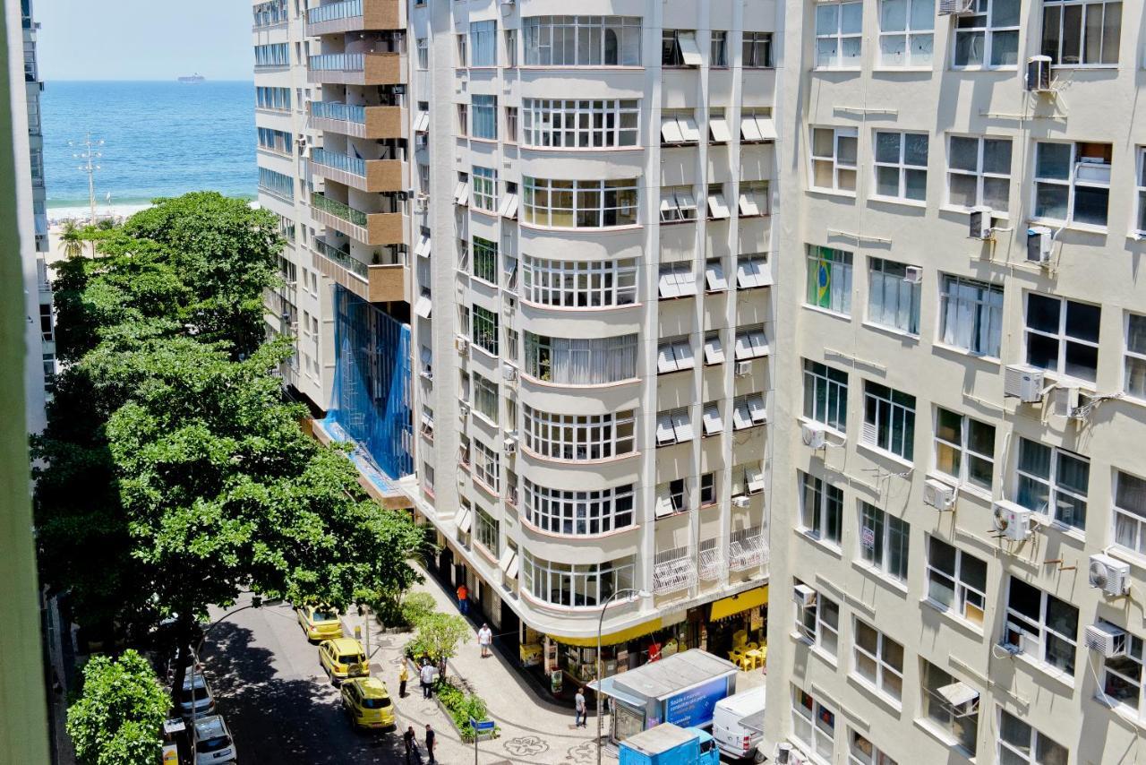Vista Lateral Mar Copacabana Rio de Janeiro Exterior photo
