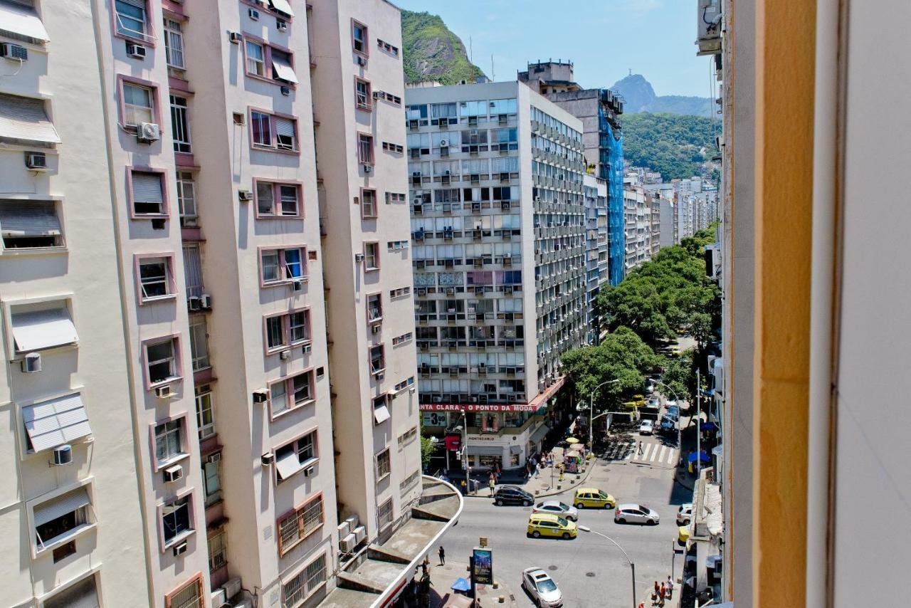Vista Lateral Mar Copacabana Rio de Janeiro Exterior photo