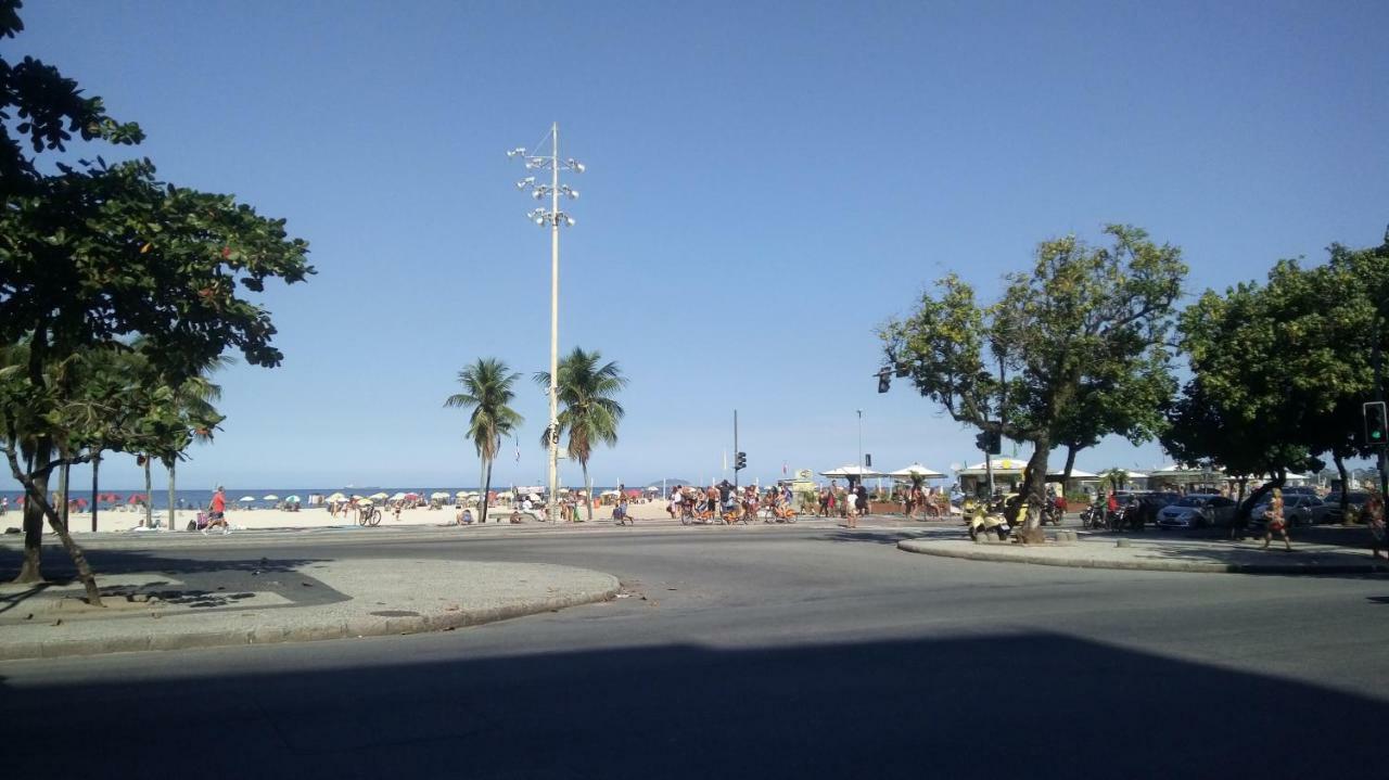 Vista Lateral Mar Copacabana Rio de Janeiro Exterior photo